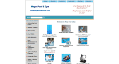 Desktop Screenshot of megapoolandspa.com